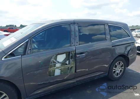 2012 Honda Odyssey Ex-L from USA, damaged, VIN 5FNRL5H62CB104726